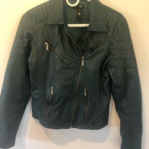 - Leather jacket